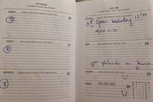 afstemmen en aftellen